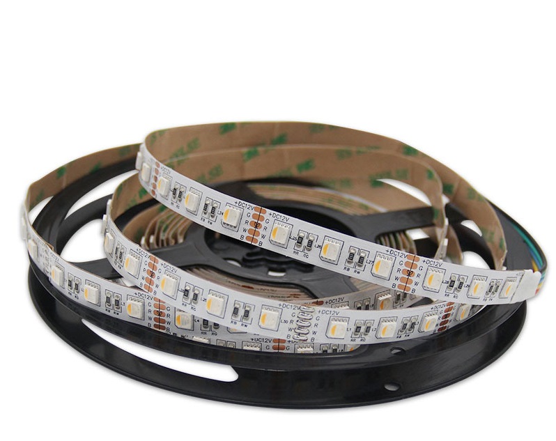 LED柔性七彩5050低压 RGBW 30 60灯 12V 24V低压灯带工程亮化装饰