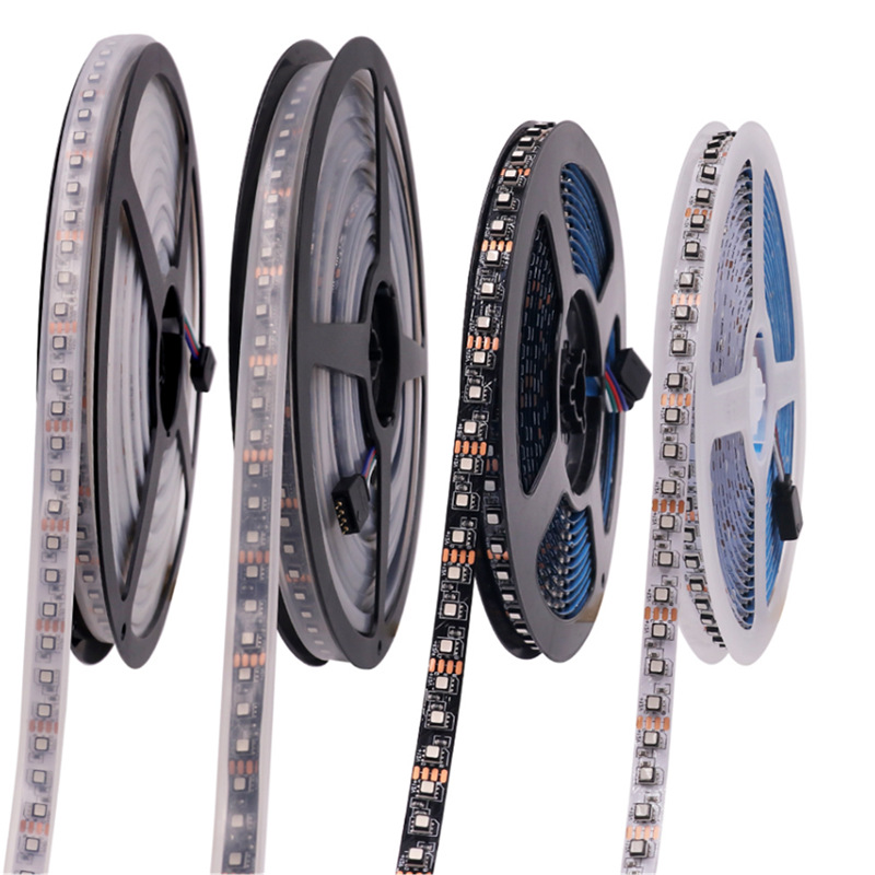 LED柔性 3535 2835 5050RGB120灯IP67套管高亮LED灯条